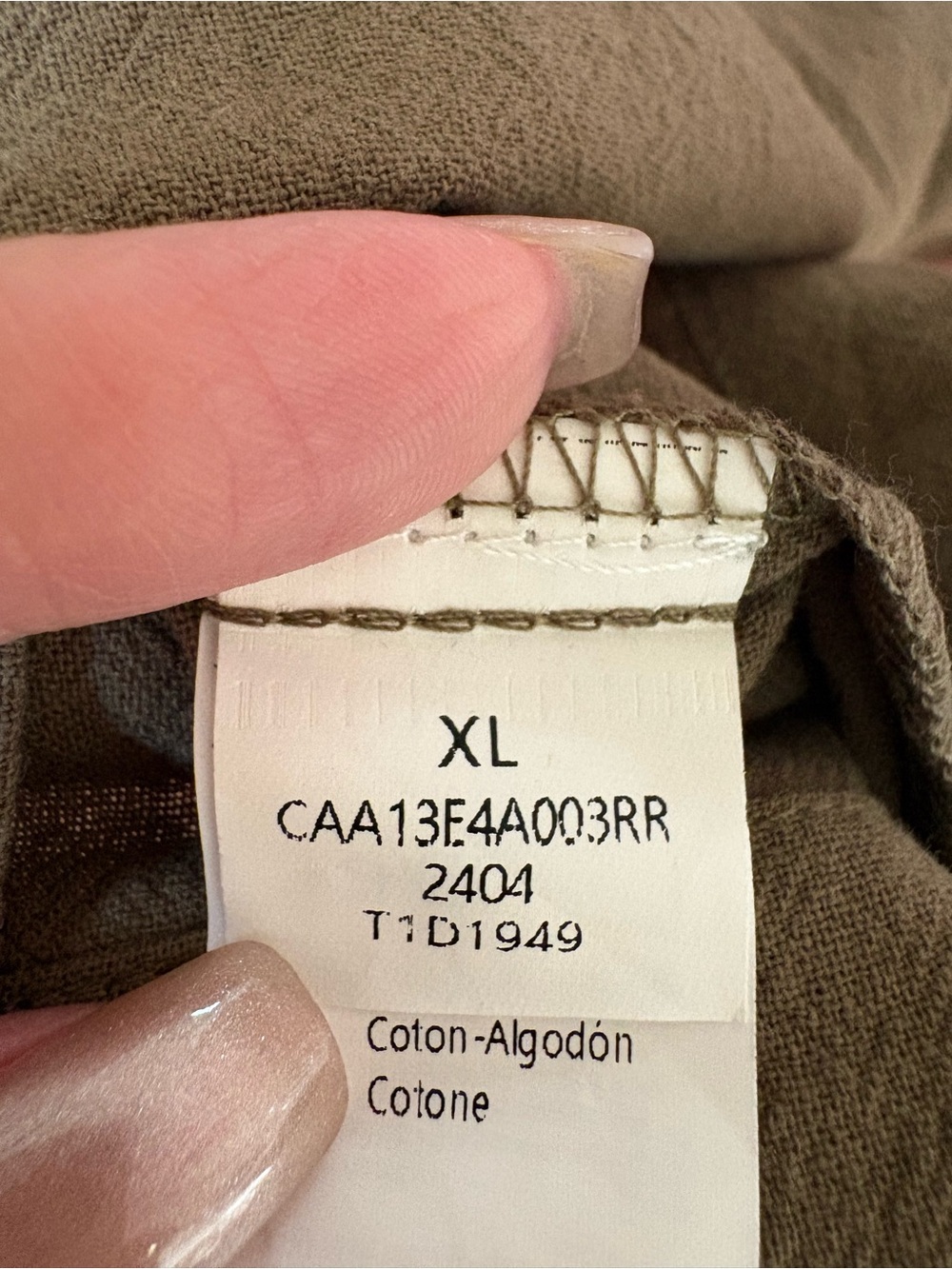 Cupshe NWT 100% Cotton Button Accent Wide Leg Overalls – Women's Size XL - Picture 3 of 5